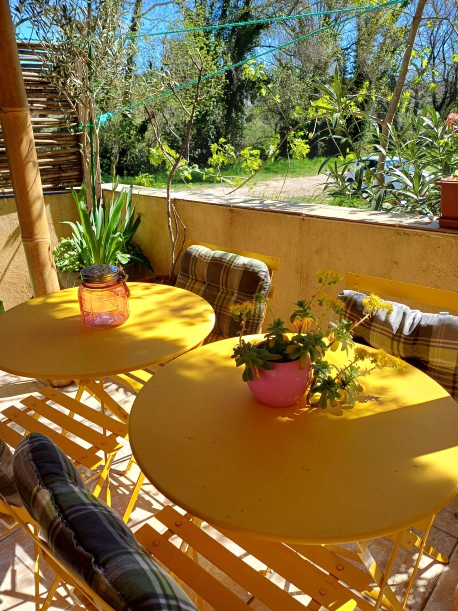 Studio 10M2, Terrasse 18M2 , Parking, Piscine Et Accueille Les Animaux Quissac  Exterior photo